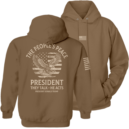Woodland / S The People's Peace Hoodie | Fall Edition maga trump