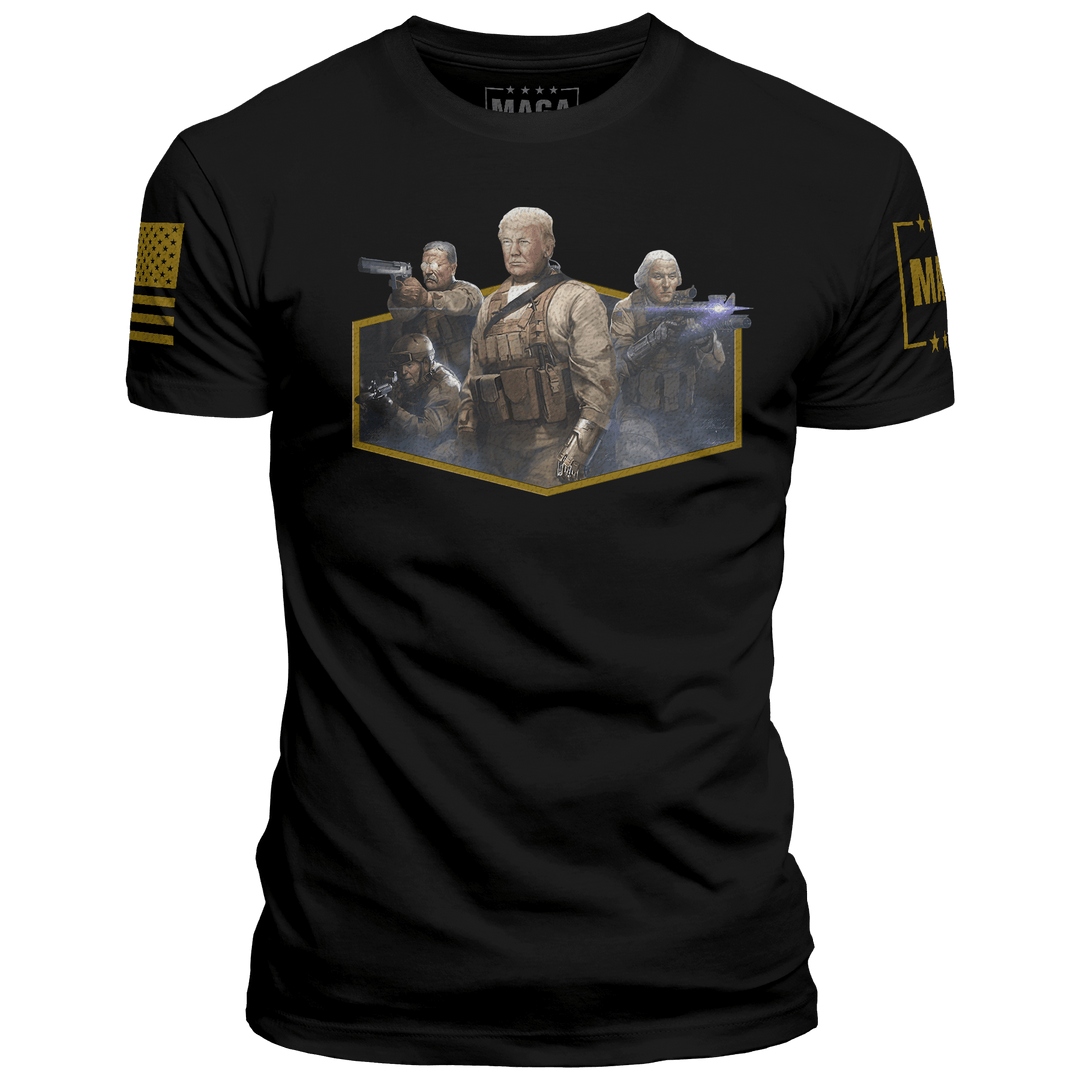 XS / Black SEAL Team 1776 maga trump