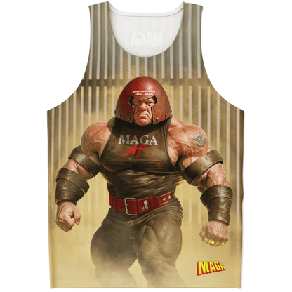 XS Homan All Over Print Tank Top maga trump