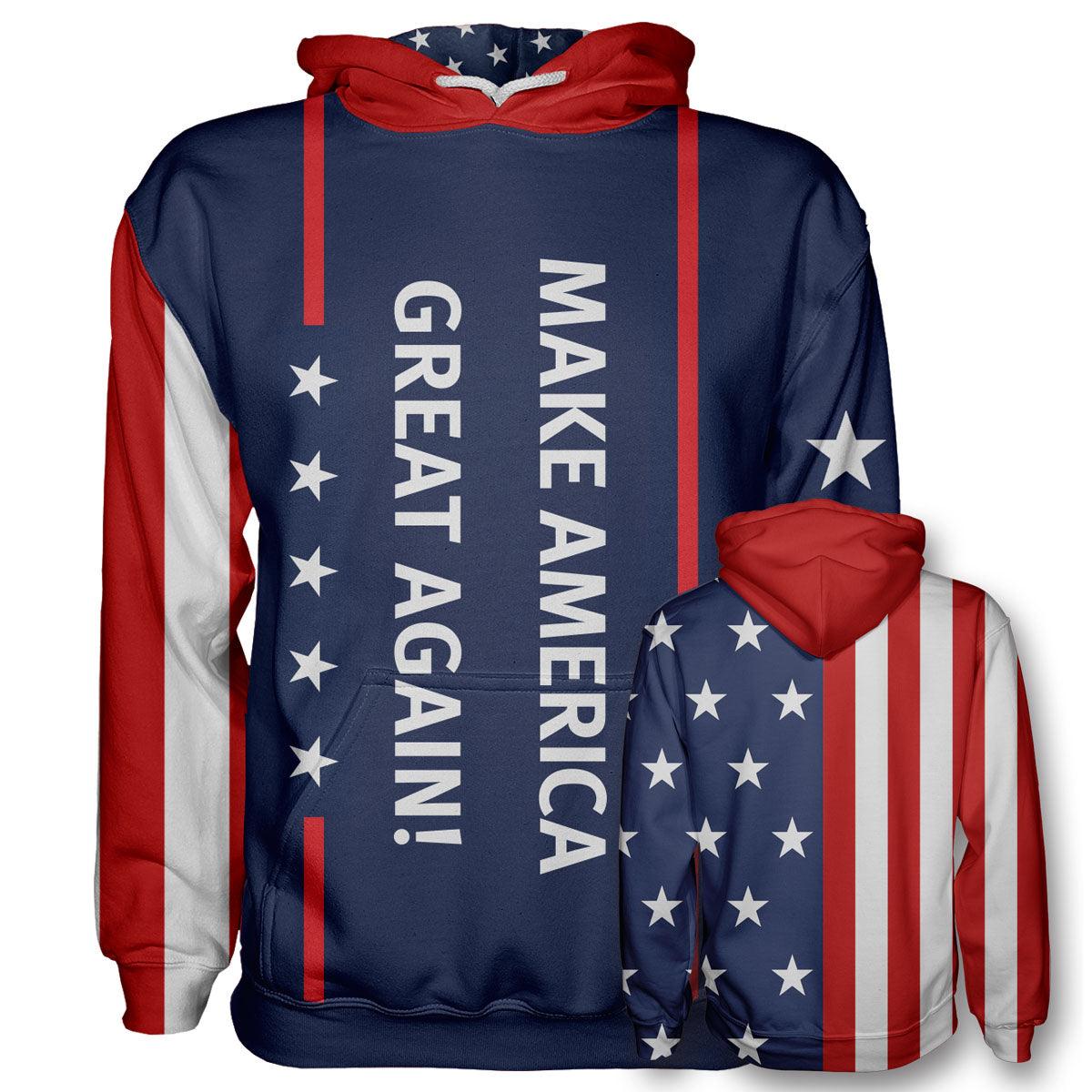 XS Make America Great Again Hoodie maga trump