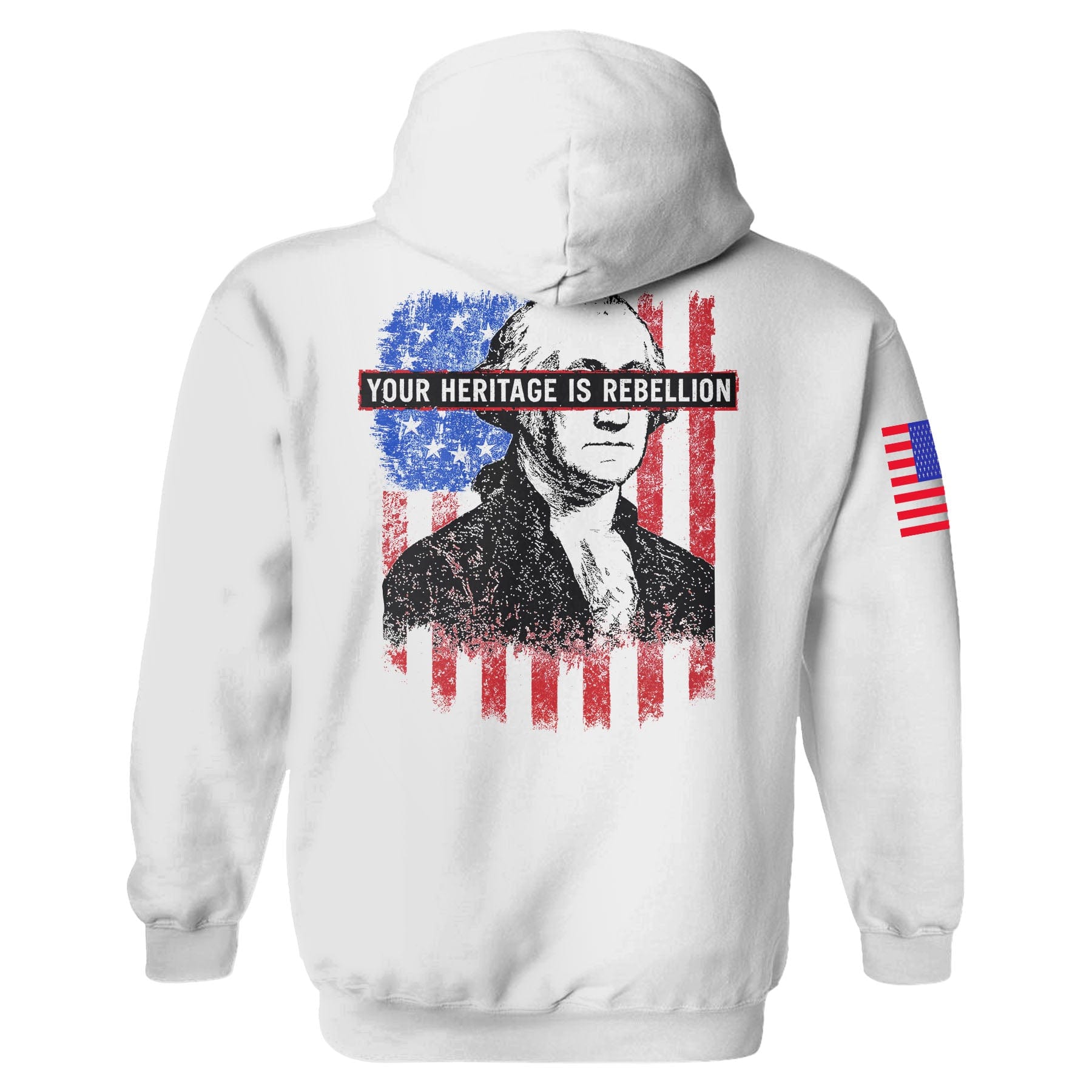 Your Heritage is Rebellion Hoodie maga trump